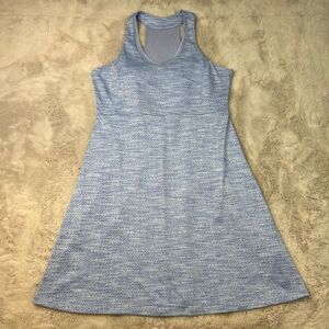 Mondetta Performance Gear Sport Travel Dress Size XL Blue Built in bra Racerback